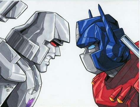 Megatron vs Optimus Prime by Scott Dalrymple | Optimus prime wallpaper ...