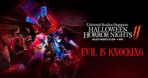 Halloween Horror Nights Singapore Returns with 5 Terrifying Haunted ...