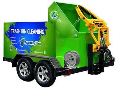 Trash Bin Cleaning Equipment, Trailers, & Trucks for Sale