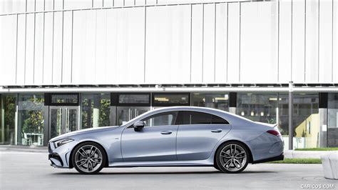 2022 Mercedes-AMG CLS 53 4MATIC+ (Color: Azur Light Blue) - Side | Caricos