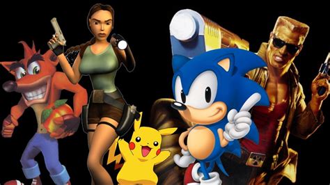 Top 10 Memorable Video Game Characters of the 1990s - YouTube