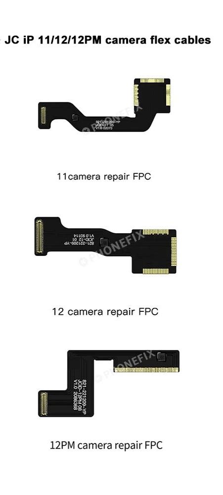 JCID Rear Camera Repair FPC Cable For iPhone XR-12 Pro Max - Phone ...