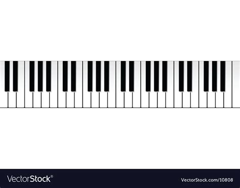 Piano keyboard Royalty Free Vector Image - VectorStock