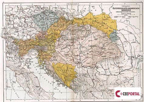 Map of Habsburg Empire 1700 maximum extension