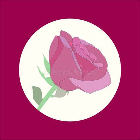 Beautiful Rose Vector Art Illustrator Stock Vector - Illustration of ...