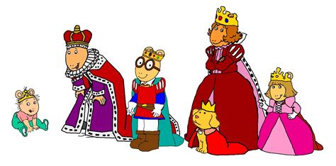 Arthur and his family - Royalty - Arthur Fan Art (18881287) - Fanpop