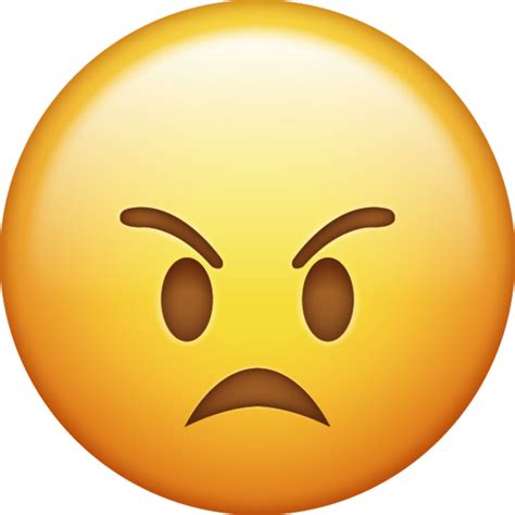 Mad Face Emoji Png Angry Face Emoji Png Transparent Png | Images and ...