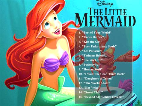 Little Mermaid Songs: 10 Most Popular Songs From The Little Mermaid ...