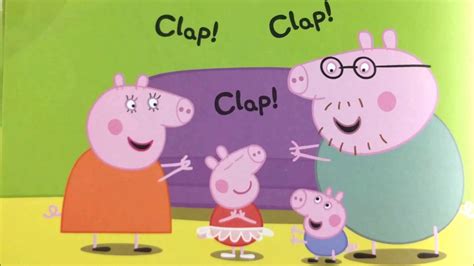 Peppa Pig Ballet Lesson Read Along - YouTube