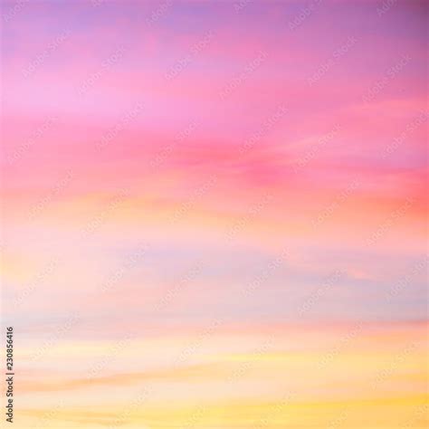 Sky in the pink and blue colors. effect of light pastel colored of ...