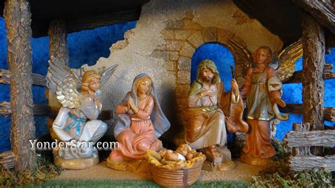 Fontanini Nativity Resin Stable | Fontanini Nativity at YonderStar