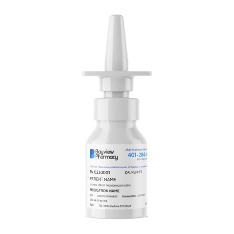 Edetate Na 1%/Gentamicin 0.5%/Mupirocin 0.2% Nasal Spray | Formulas ...