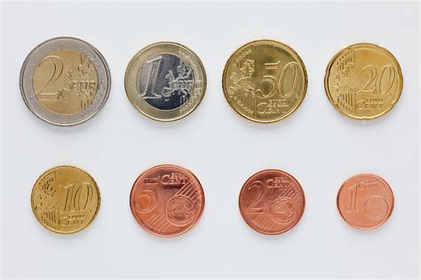 Euro Coins Arranged In Numerical Order Photograph by Caspar Benson ...