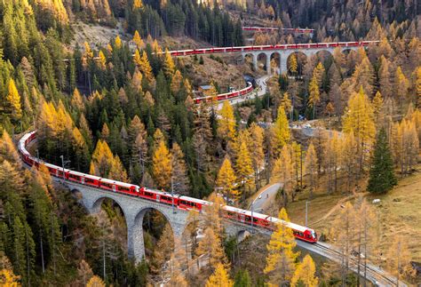 World’s Longest Passenger Train Record Newly Attained By Swiss Railway ...