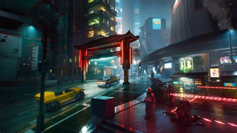 Cyberpunk 2077, Night City concept art - Domus