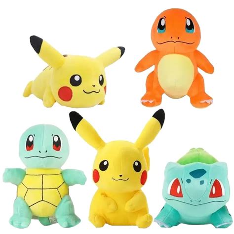 Quick delivery Detective Pikachu 4PCS Pokemon Bulbasaur Squirtle ...