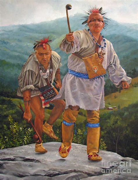 Cherokee Warriors1 by Marcia Dockey Smith | Native american cherokee ...