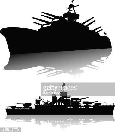 Battleships - Navy, Silhouettes Stock Clipart | Royalty-Free | FreeImages