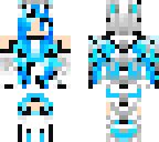 Ice dragon girl | Minecraft Skin