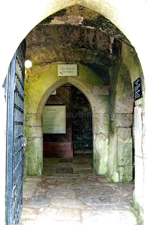 Interior of Blarney Castle a Medieval Castle Near Cork, Ireland ...