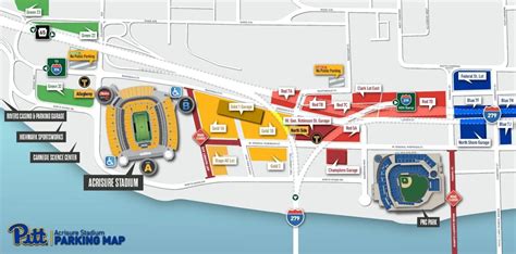 Acrisure Stadium Parking 2024 | Steelers Parking - SeatGraph