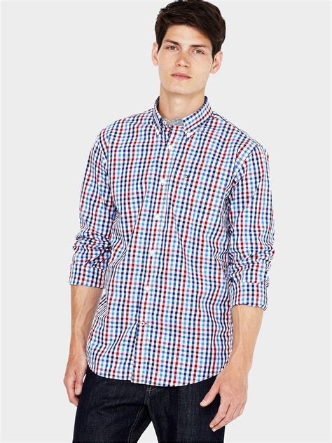 Tommy Hilfiger Mens Vintage Fit Check Shirt in Multicolor for Men (rio ...