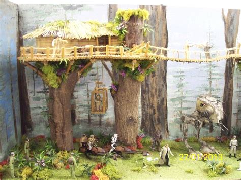 Star Wars : Endor Diorama - Album on Imgur Star Wars Wedding, Star Wars ...