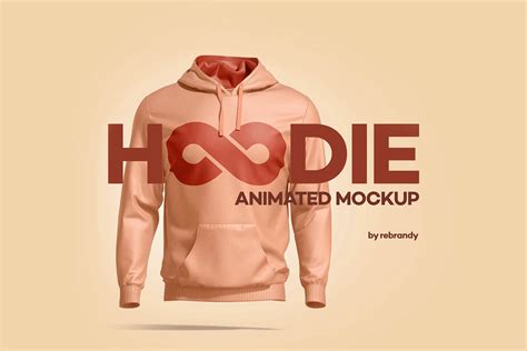 Hoodie Animated Mockup - Mock Up by rebrandy for Photoshop, Purchase ...