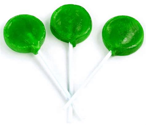 Green Lollipops - Green Apple • Lollipops & Suckers • Oh! Nuts®