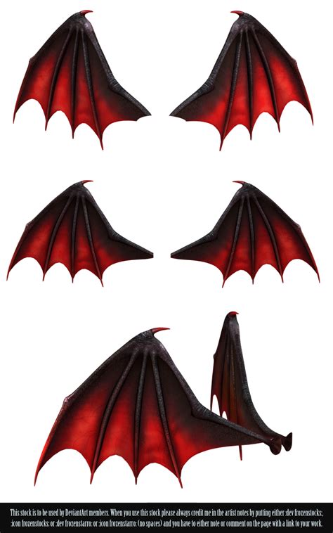 RESTRICTED - Demon Wings PNG by frozenstocks on DeviantArt | Wings ...