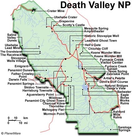 Camping, Trails, & Maps - Death Valley National Park