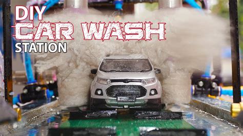 DIY Water Recycling Automatic Car Wash Station | Using PLC Control ...