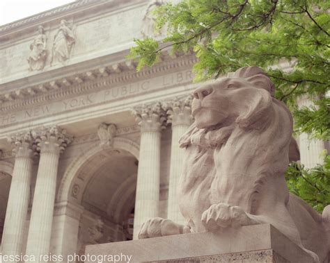 New York Public Library Architecture Photography New York City Old ...