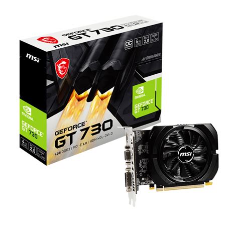 4GB MSI 730 tower Graphics card - EVERCOMPS