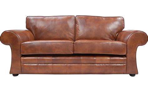 Cavan Real Leather Sofa Bed | UK Handmade Quick Delivery | Real leather ...