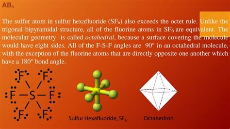 Sulfur Hexafluoride Molecular Geometry