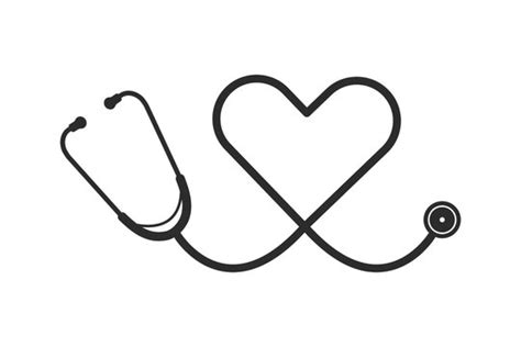 Healthcare Clipart Black And White Heart