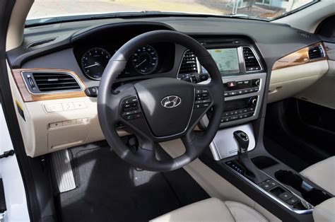 Road Test Review - 2015 Hyundai Sonata - INTERIOR Focus - 2.4L Limited ...