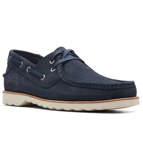 Clarks Durleigh Sail Mens Boat Shoes - Men from Charles Clinkard UK