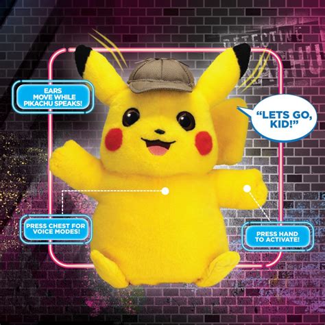 Pokémon Detective Pikachu Plush, Hobbies & Toys, Toys & Games on Carousell