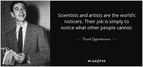 TOP 6 QUOTES BY FRANK OPPENHEIMER | A-Z Quotes