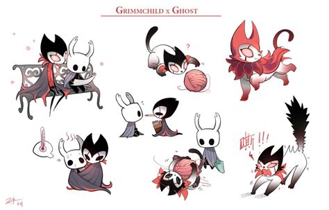 Grimmchild x Ghost by Zephov | Knight art, Knight, Hollow art