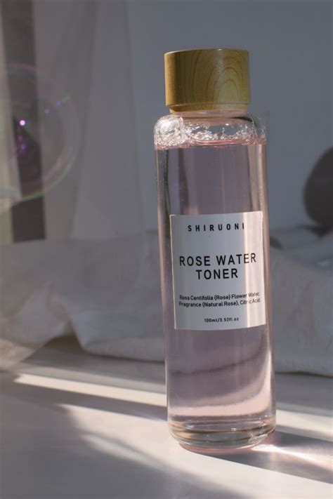 Natural Vegan Rose Water for Face Tones in 2023 | Hydrating toner, Rose ...