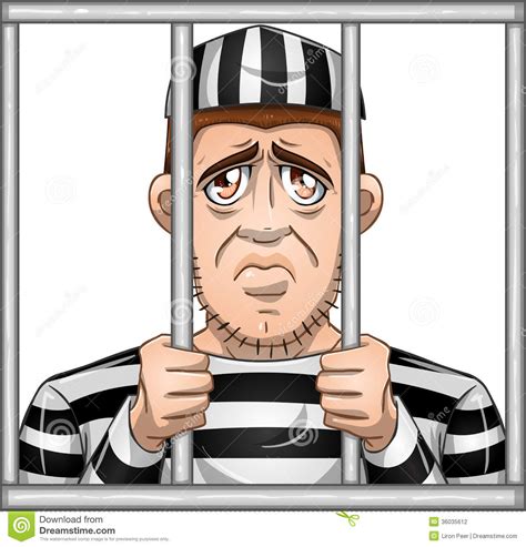 Sad Prisoner Behind Bars | Clipart Panda - Free Clipart Images