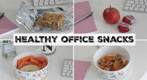 Healthy Snack Ideas for Office & Work – Nics Nutrition