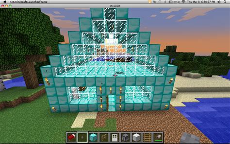 diamond house Minecraft Project