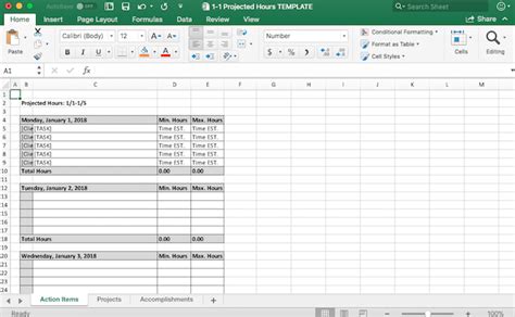 Action Item Tracker Excel Template For Your Needs