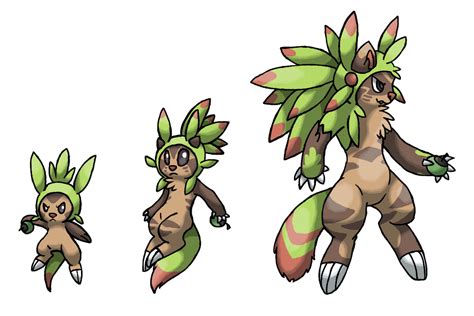 Chespin's Evolution Prediction by Spashai on DeviantArt