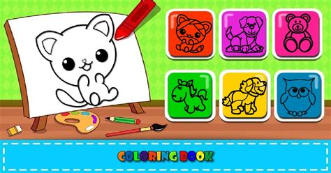 Easy Kids Coloring Game | GameArter.com