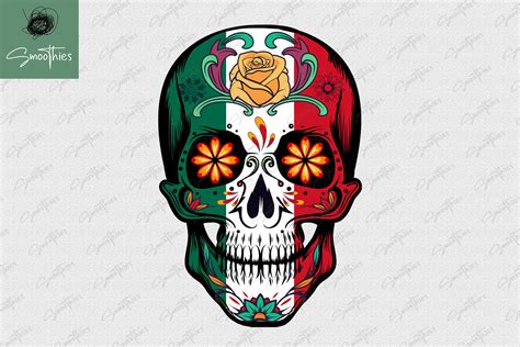 Mexico Sugar Skull Day of the Dead Graphic by Smoothies.art · Creative ...